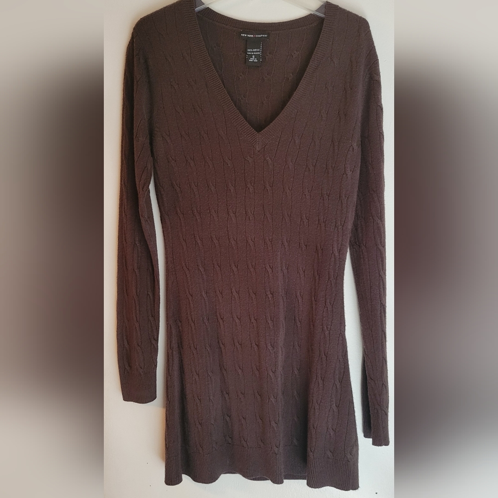 New York and company sweater dress